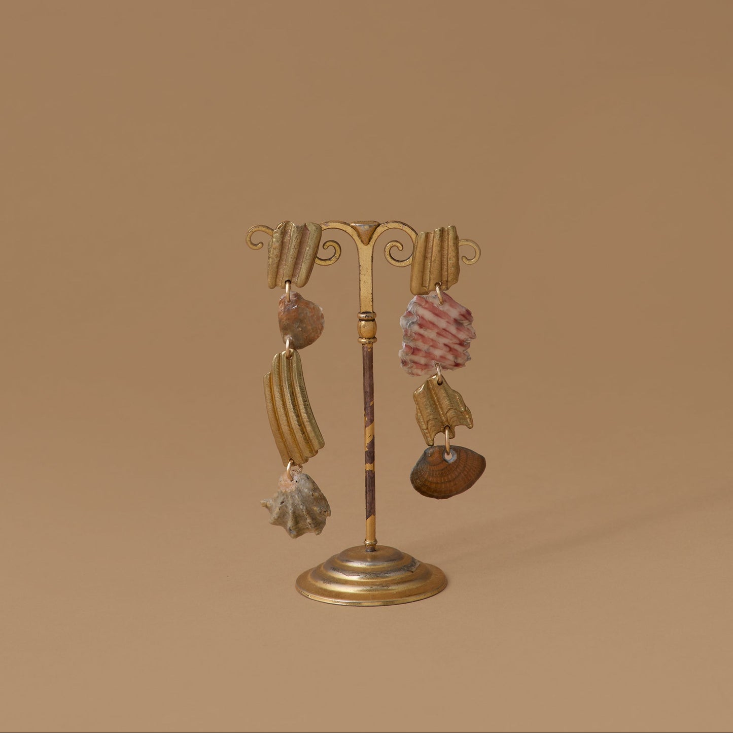 Shell Fragment Earrings