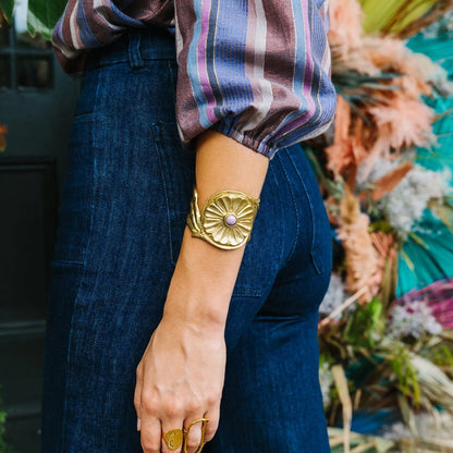 Wonder Woman Cuff with Stones
