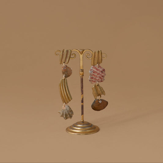 Shell Fragment Earrings