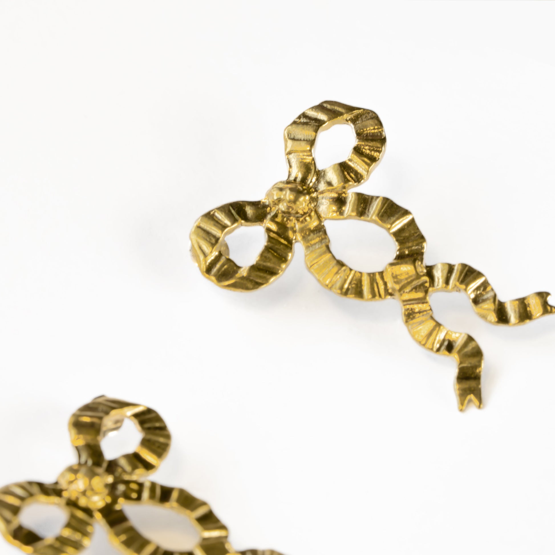 Ribbon Bow Earrings