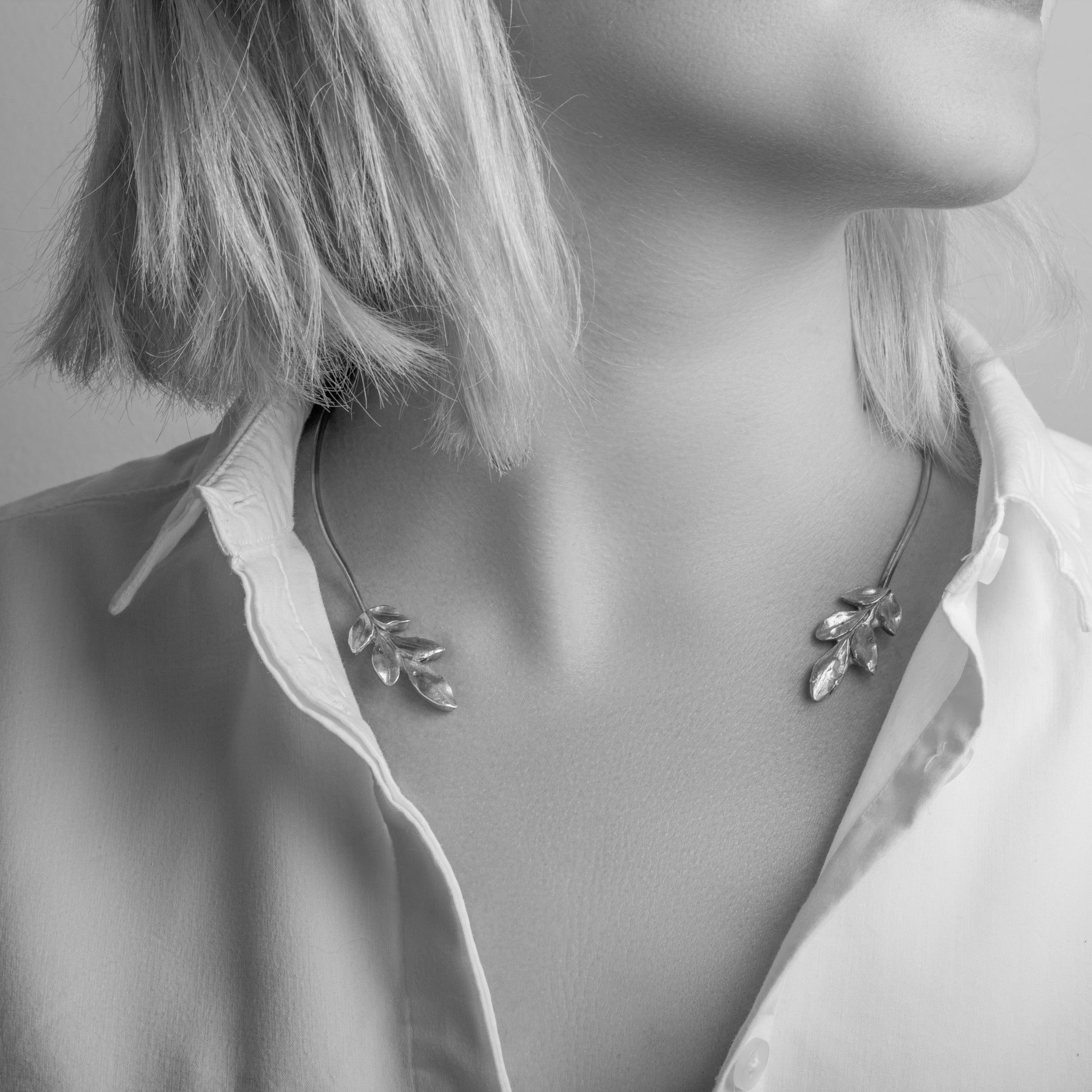 Grecian Open Collar
