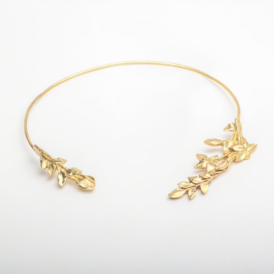Lily of the Valley Open Collar