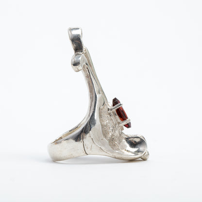 King Cobra Ring with Stone