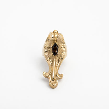 King Cobra Ring with Stone