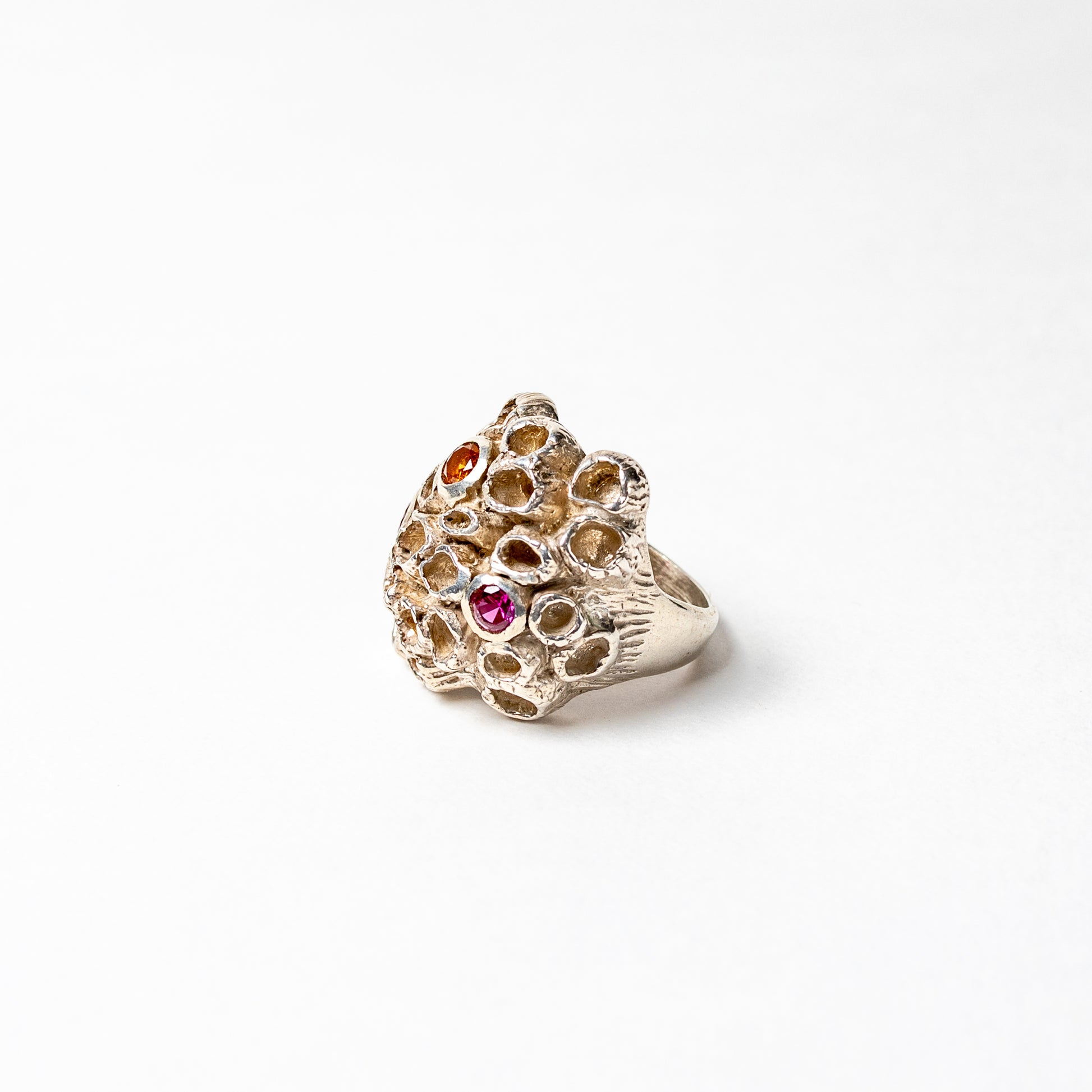 Barnacle Ring with Stones